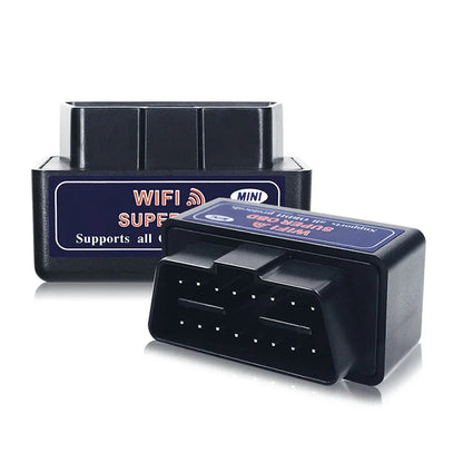 Effortless Car Diagnostics: Super Mini ELM327 V2.1 Bluetooth OBD2 Scanner - Compatible with Android & iOS, OBD II Code Reader for Easy Car Maintenance