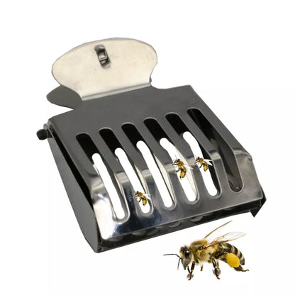 Stainless Steel Bee Queen Catcher Clip - Essential Beekeeping Equipment for Apiculture and Isolation Room