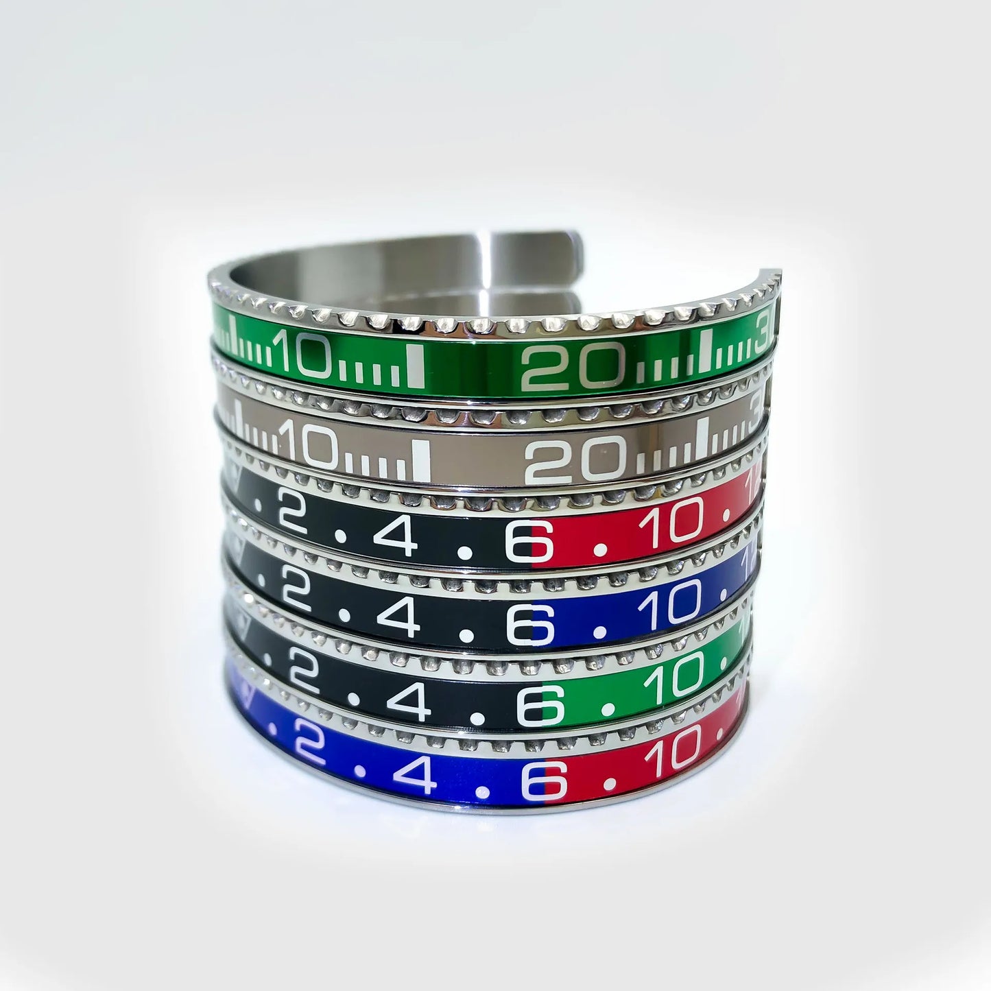 New Stainless Steel Digital Display Bracelet — Fashion Jewelry for Men & Women