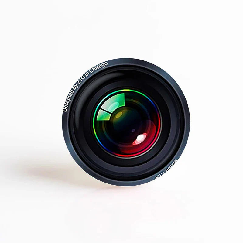 5Pcs 25mm Camera Lens Photo Print Glass Cabochon DIY Jewelry Pendant Supplies Handmade Cameo Accessories Set