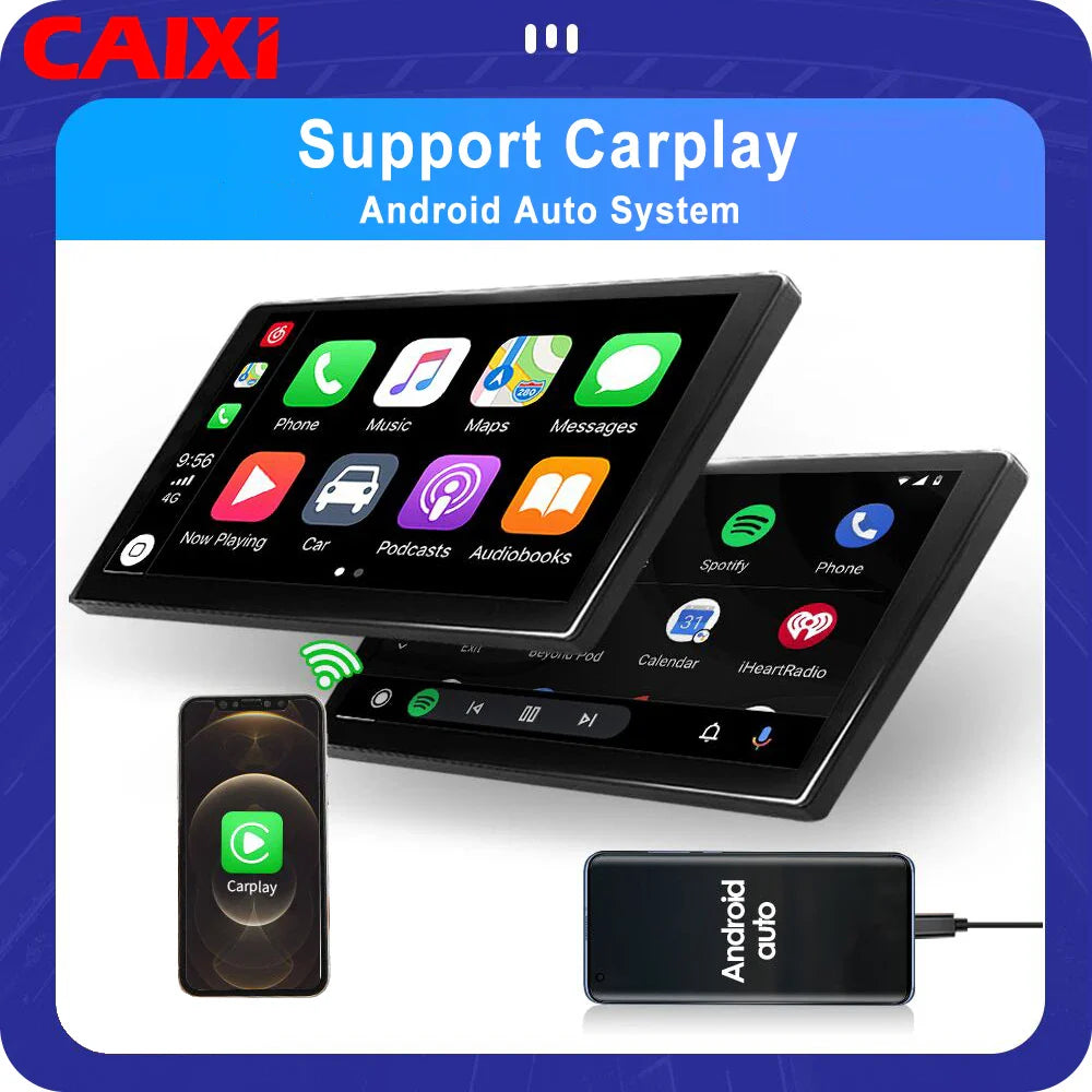 CAIXI 2Din Android 14 Car Radio — Universal CarPlay GPS Multimedia Autoradio for Toyota, Nissan, Jeep, Hyundai, Kia, Chevrolet, VW & Fiat