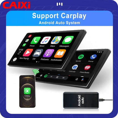 CAIXI 2Din Android 14 Car Radio — Universal CarPlay GPS Multimedia Autoradio for Toyota, Nissan, Jeep, Hyundai, Kia, Chevrolet, VW & Fiat