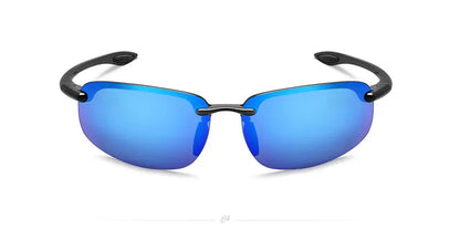 JULI Sports Sunglasses – TR90 Rimless Frame, UV400 Protection for Men & Women, Ideal for Cycling, Running, Fishing, Baseball, and Driving, Model 8001