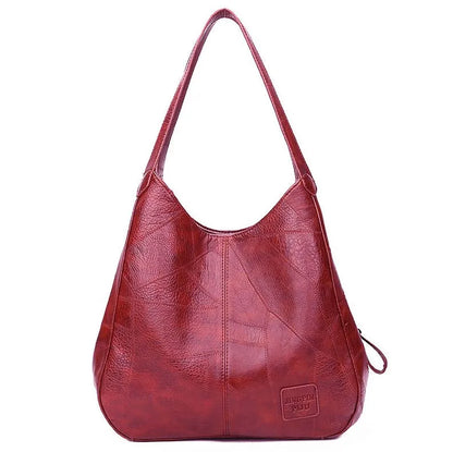 Yogodlns Vintage Women's Handbag - Designer Luxury Shoulder Tote, Fashion Brand Top-Handle Bag
