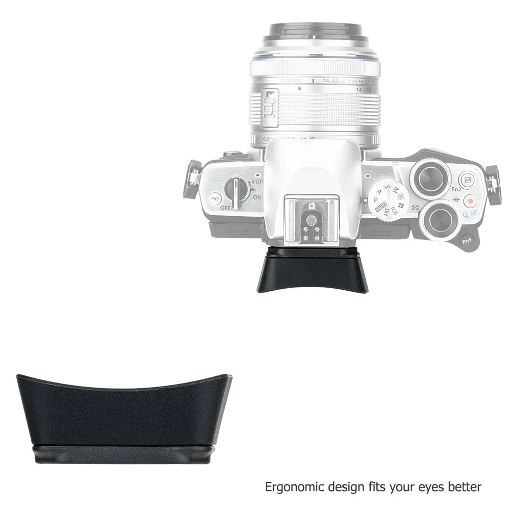 Camera Eyecup Viewfinder for Olympus OM System – Fits OM-5, OM-D E-M5 Mark III/II & E-M10 Mark III/II, Replacement for EP-16/EP-15