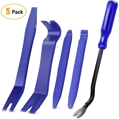 Car Door & Dashboard Removal Tool Kit – Prying Tools for Audio, Video, Navigation, and Panel Disassembly