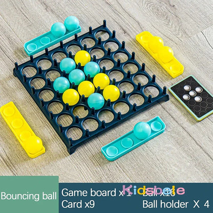 Kids Bouncing Ball Toss Game — Parent-Child Interactive Board Game for Toddlers, Fun Party Activity