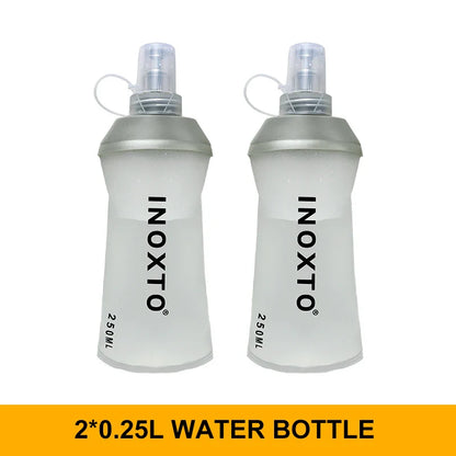 INOXTO 5L Trail Running Backpack - Ultra-Light Hydration Vest for Marathon & Cycling with 1.5L/2L Water Bag