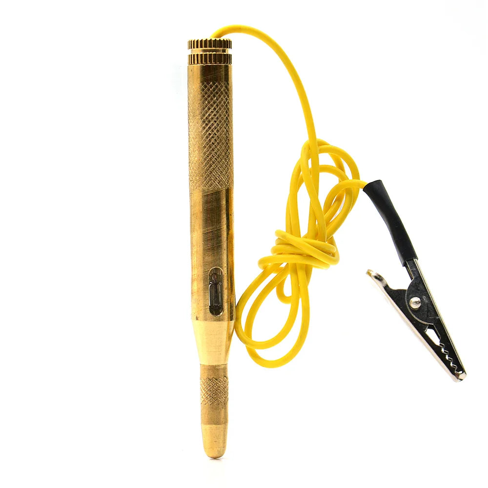 6V 12V 24V Auto Car Circuit Tester Lamp – Diagnostic Tools Voltage Detector Probe for Light System Test