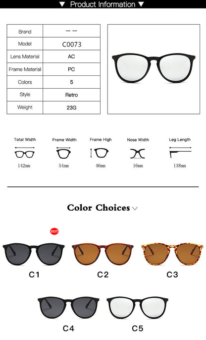 MUSELIFE 2025 Oval Small Sunglasses — Clear UV400 Classic Transparent Shades for Women