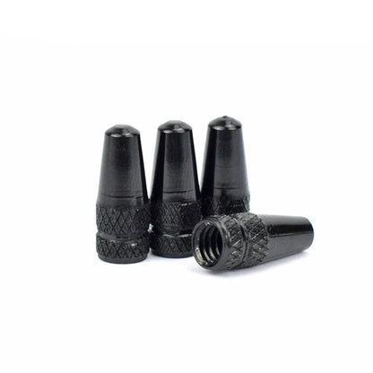 4/8PCS Aluminum Alloy Bicycle Tire Valve Caps – Dustproof Presta Valve Protectors for MTB & Road Bikes