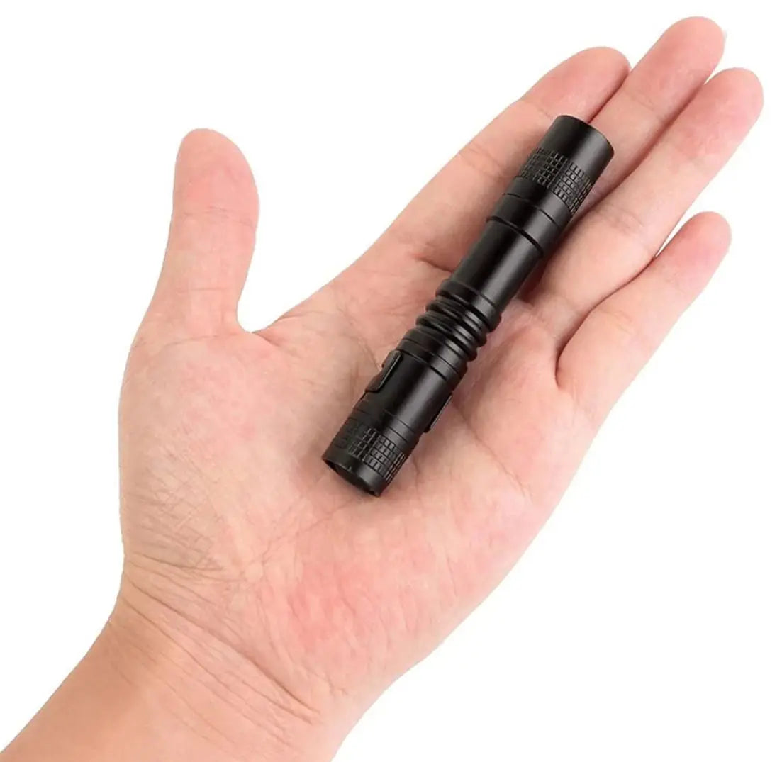 Mini Pen LED Flashlight – Waterproof Pocket Torch with Powerful LED for Camping and Hunting