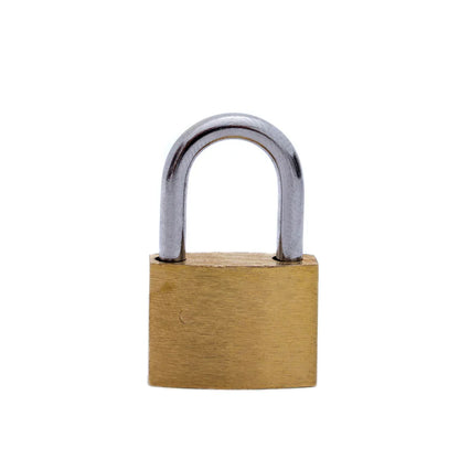 20mm Small Copper Lock | Luggage, Case, Backpack & Locker Padlock, Mini Security Key Padlock for Home Hardware