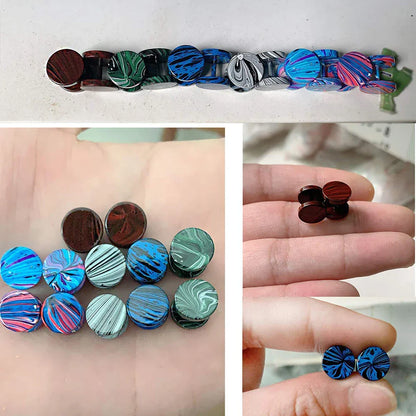 Stainless Steel Stud Earrings & Ear Plugs — Faux Punk Barbell Tunnels, Fake Piercing Gauges for Men & Women Body Jewelry