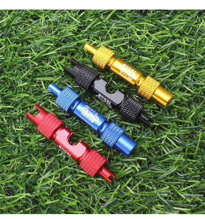 MUQZI MTB & Road Bike Valve Tool – Schrader & Presta Wrench for Tire Installation and Valve Core Removal