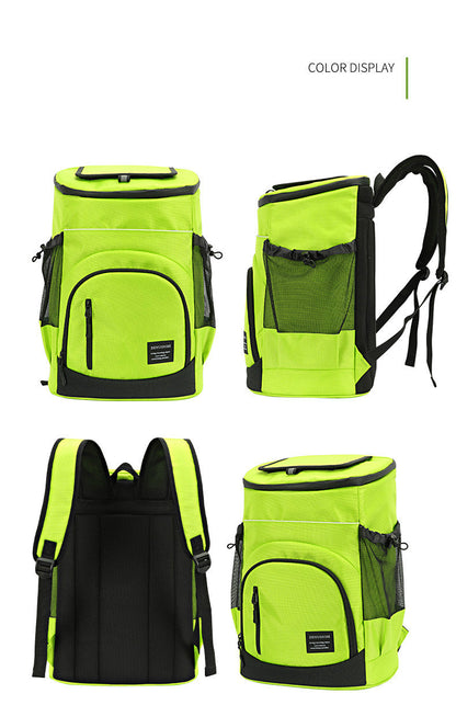 DENUONISS 33L Cooler Bag – Soft Insulated Backpack for 36 Cans, Leak-Proof Food & Beer Storage for Travel & Beach