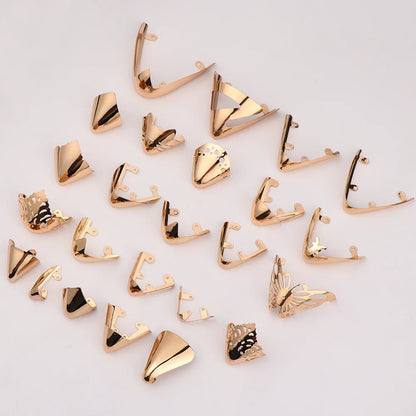1Pair High Heel Toe Decoration Buckle - Fashion Shiny Glossy Shoe Clips for Protection and Decorations, Broken Repair Accessory