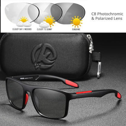 KDEAM Ultra-Light Polarized Sports Sunglasses for Men & Women – TAC 1.1mm Lens, Category 3 Driving Sun Glasses