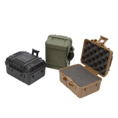 Sealed Waterproof Plastic Toolbox: Shock-Proof Instrument Case for Safety, Outdoor Portable Equipment Storage