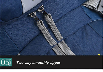 Men’s 60L Large Hiking Backpack — Mountaineering, Camping, Climbing & Outdoor Sport Rucksack XA108Y