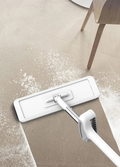Mmagic 360° Rotation Spin Mop | Flat Mop Cleaner with Bucket for Easy Floor & Home Cleaning | Wash & Dry Mop System