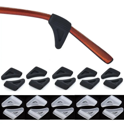 5 Pairs Anti-Slip Glasses Ear Hook Covers | Silicone Glasses Leg Sleeves for Sports Sunglasses, Anti-Lost Holder Accessories