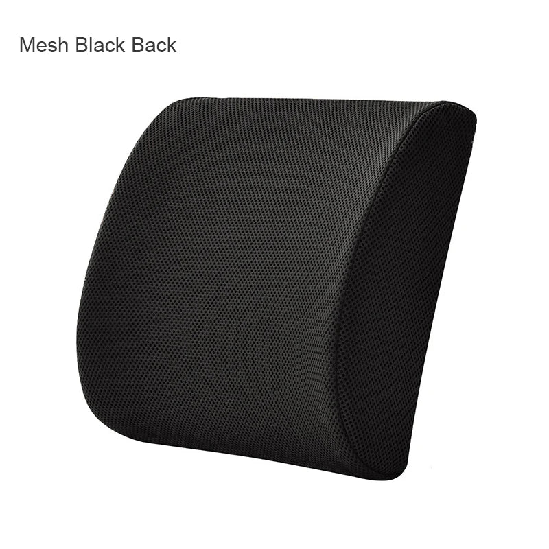 Orthopedic Memory Foam Seat Cushion – Hemorrhoid Relief, Car & Office Chair Lumbar Support, Breathable Pain Relief Pillow