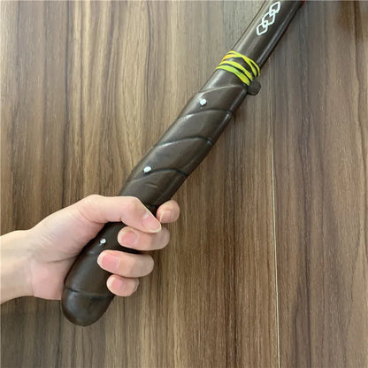 Primitive Tribe Axe Cosplay Prop - PU Pirate Totem Weapon Model for Role Playing & Stage Performance