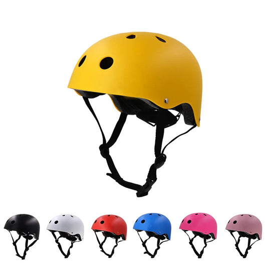 Professional Round Safety Helmet – Outdoor Protective Gear for Kids, Mountain Camping, Hiking & Riding
