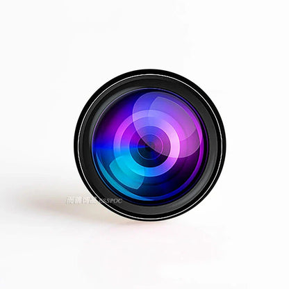 5Pcs 25mm Camera Lens Photo Print Glass Cabochon DIY Jewelry Pendant Supplies Handmade Cameo Accessories Set