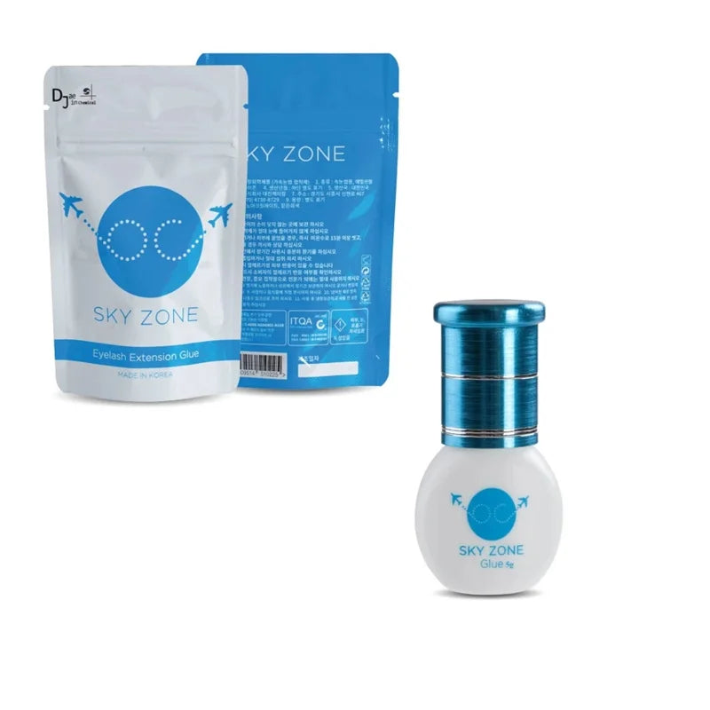 5g SKY GLUE Eyelash Extension Adhesive — Fast-Drying 2-Second Black Glue with Strong Bonding Power