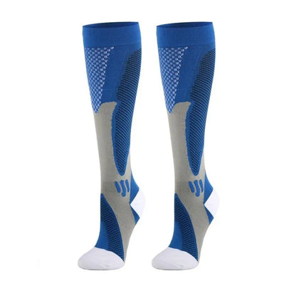 Compression Socks for Varicose Veins, Diabetics, and Sports – Nursing, Cycling, Running, Hiking Gift for Men