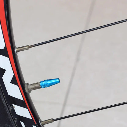 4/8PCS Aluminum Alloy Bicycle Tire Valve Caps – Dustproof Presta Valve Protectors for MTB & Road Bikes