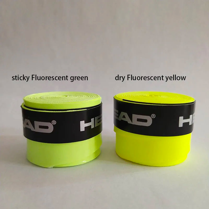 Original Anti-Slip Head Overgrip - Tennis Racket Grips Padel Accessory for Shock Training, Badminton, Squash - Sweatband