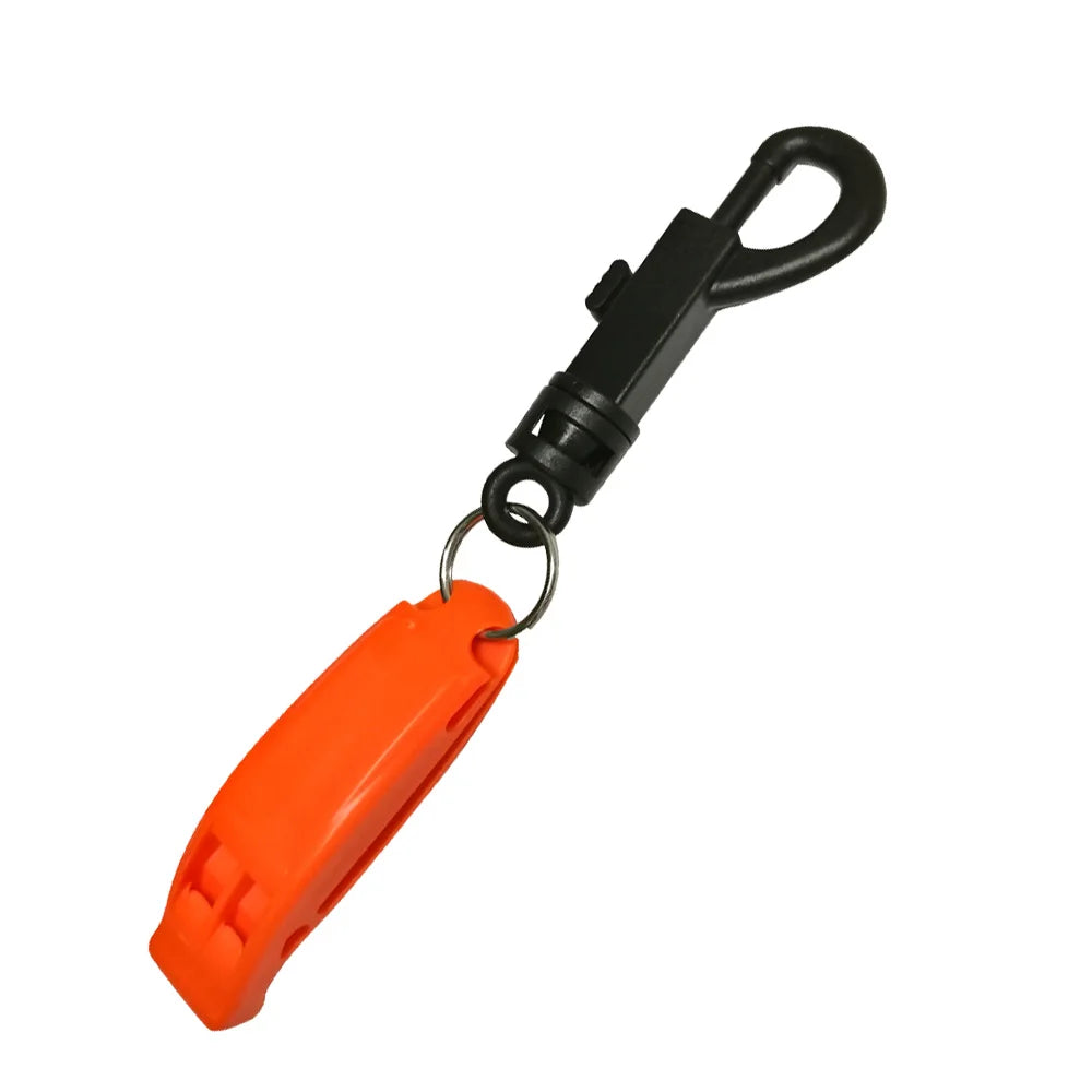 Safety Whistle with Clip – Outdoor Emergency Signal for Boating, Hiking, Camping, & Scuba Diving