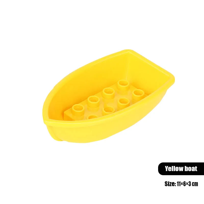 New Large Building Blocks Toys – Cartoon Princess Carriage, Car & Airplane Vehicle Models, Big Bricks Gift for Kids