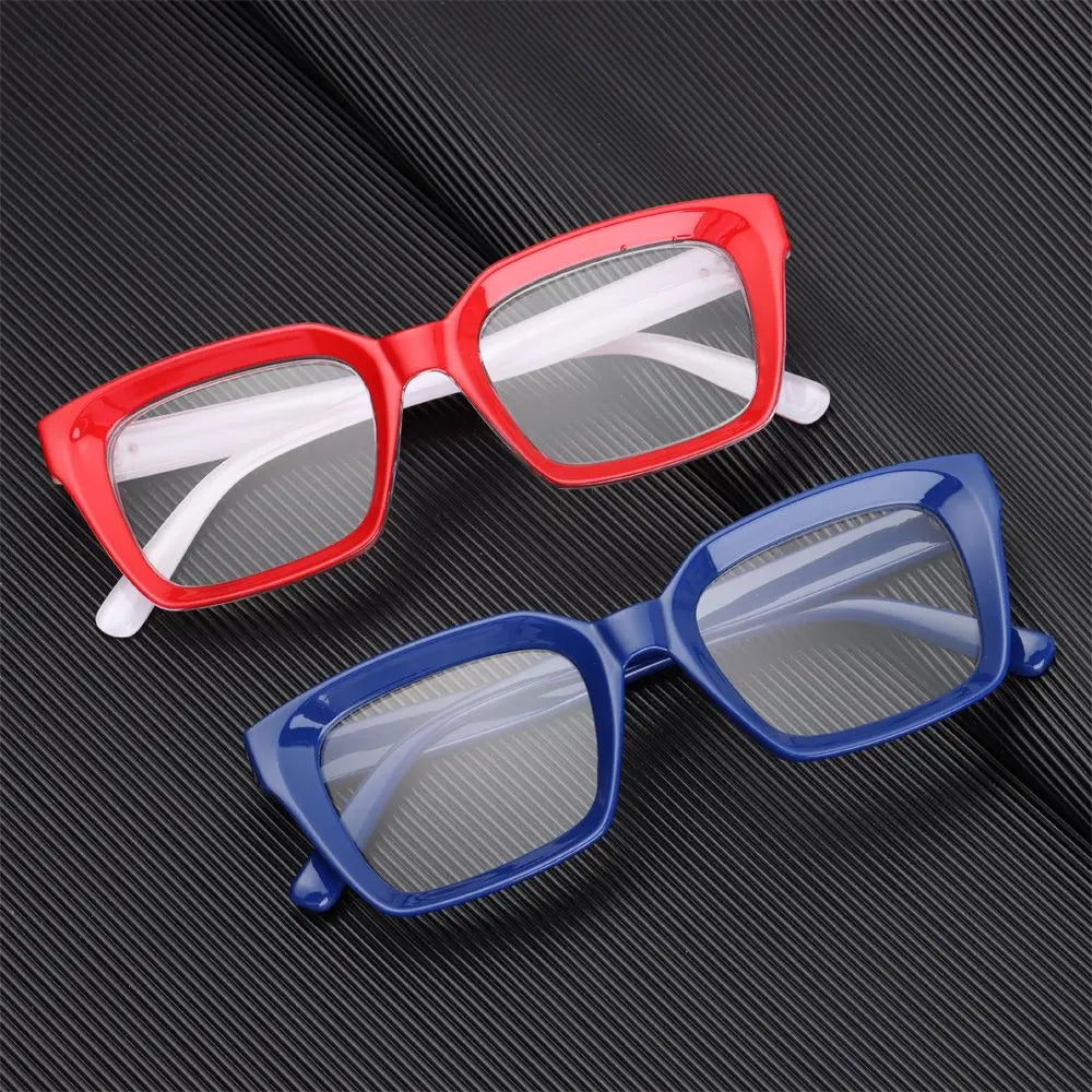 Fashion Oversized Square Reading Glasses for Men & Women – Large Frame Presbyopia Eyewear, Diopter +1.0 to +3.0
