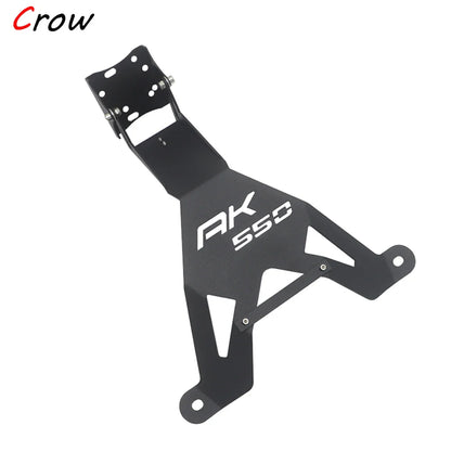 Motorcycle Front Mid Navigation Bracket GPS Phone Mount with Charging – Compatible with KYMCO AK550 AK 550 Accessories, Durable Travel Holder
