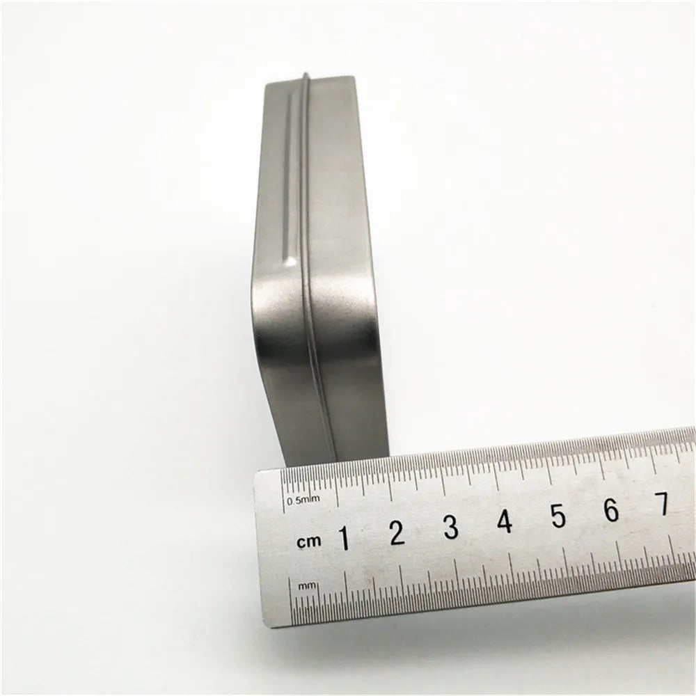 Square Silver Tin Storage Boxes – Small Metal Box for Jewelry, Keys, Coins & Wedding Candy