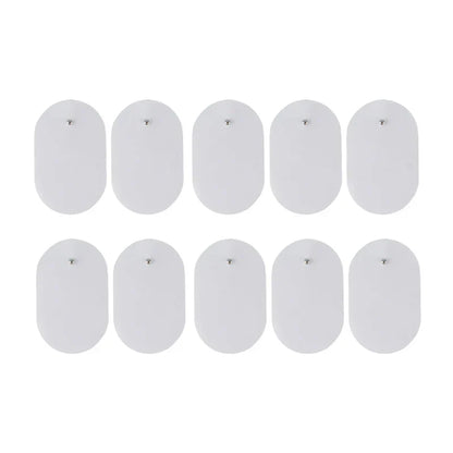 10/20Pcs 3.5mm Plug Gel Electrode Pads: Nerve Muscle Stimulator TENS Acupuncture Pulse Electric Massager Slimming Massager