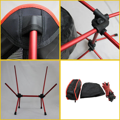Detachable Portable Folding Moon Chair – Ultralight Outdoor Camping, Beach, Fishing, Hiking Picnic Seat