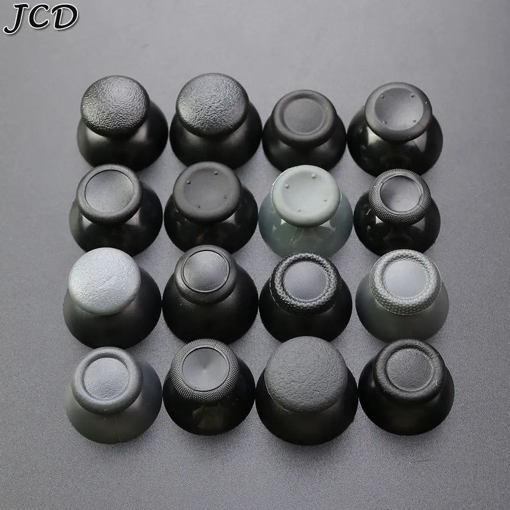 JCD 10PCS Replacement 3D Analog Thumbstick Caps – Mushroom Grip Covers for PS2, PS3, PS4 Pro, PS5, Xbox One & 360