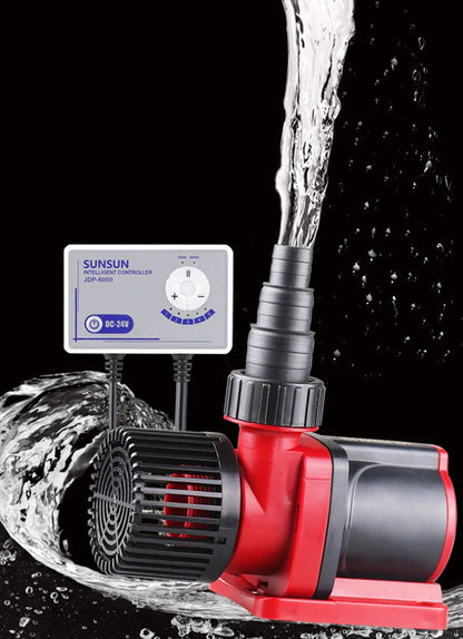 SUNSUN JDP DC Water Pump - Silent Submersible Pump for Marine Reef Aquariums, Wifi, 100-240V