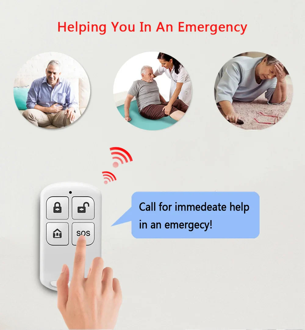 PGST PF-50 Wireless Remote Control – High-Quality Home Security System Alarm