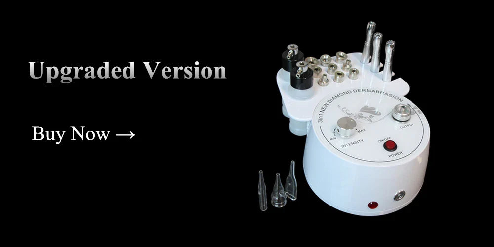 AOKO 3-in-1 Diamond Microdermabrasion Machine – Vacuum Suction & Water Spray Tool for Facial Moisturizing & Skin Exfoliation
