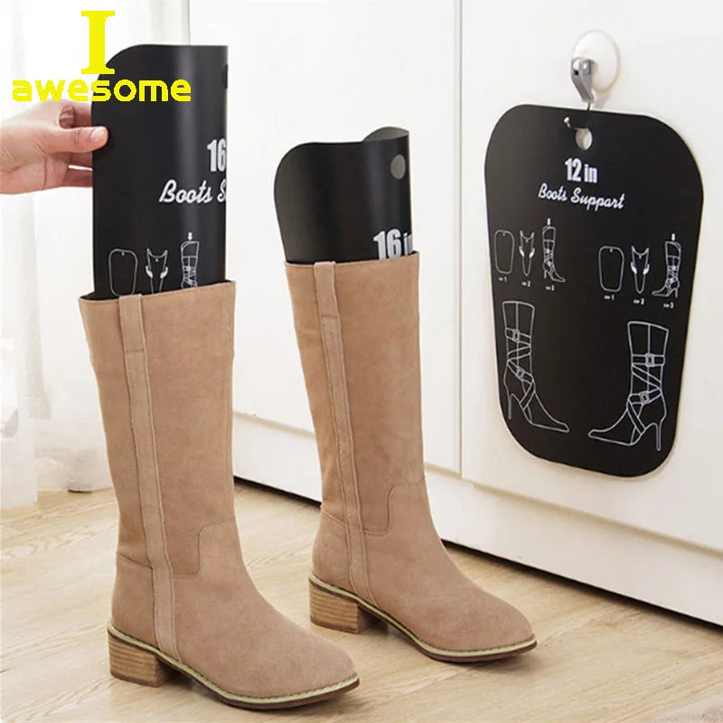 Boot Shaper Stands — Tall Boot Support Inserts to Maintain Tube Shape, 2 Pieces for 1 Pair of Women’s & Men’s Boots