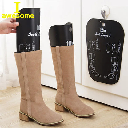 Boot Shaper Stands — Tall Boot Support Inserts to Maintain Tube Shape, 2 Pieces for 1 Pair of Women’s & Men’s Boots