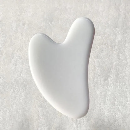 Heart Shape Beeswax Gua Sha Massage Tool – SPA Scraping Face Massager & Acupuncture Guasha Board
