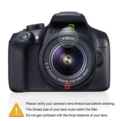 WEYLLAN MC HD Ultra Slim UV Lens Filter — Photography Camera Accessories (46mm to 77mm)