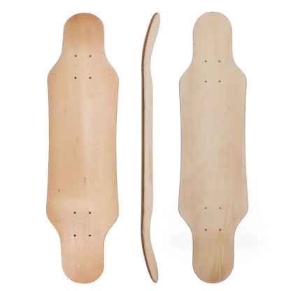 7-9 Layer Maple Skateboard Deck – Double Rocker Mini Cruiser & Dance Board with High Elasticity